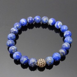 Náramok prírodný lapis lazuli