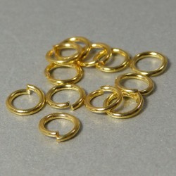 Krúžky 10mm zlaté