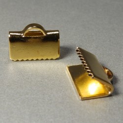 Koncovka na stuุžku zlaté 10mm